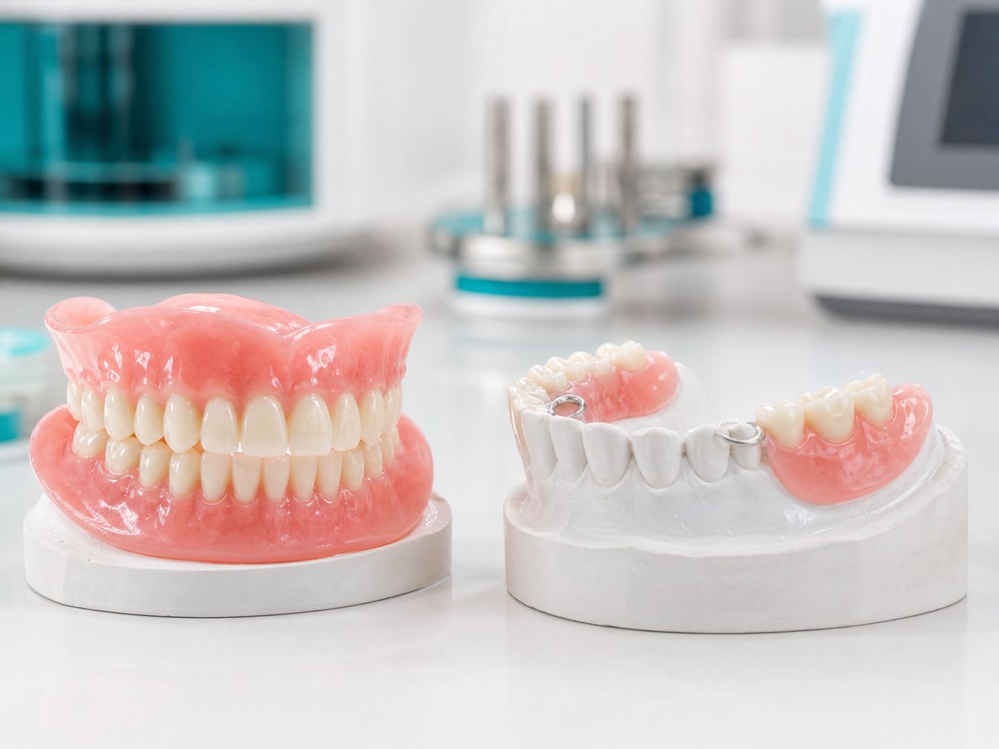 Acrylic full and partial dentures