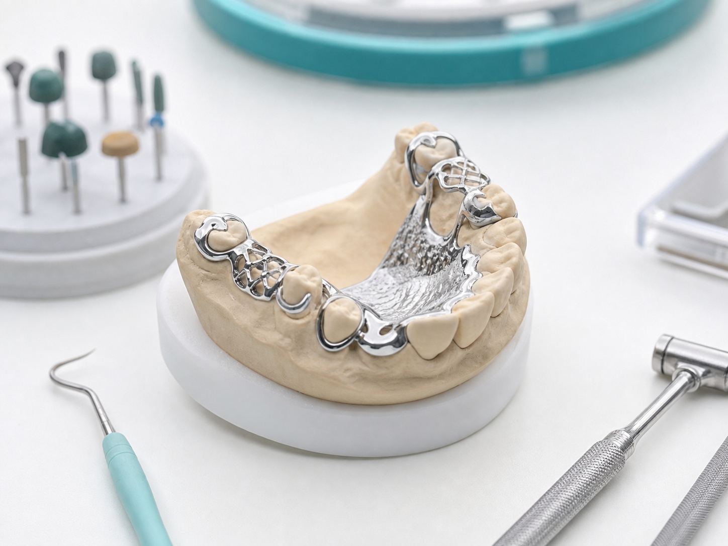 Cast partial denture framework